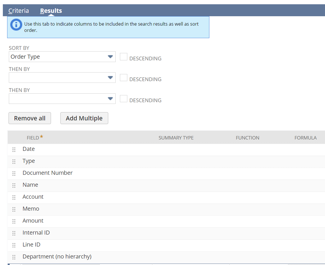 Update segments via CSV import with a NetSuite saved search